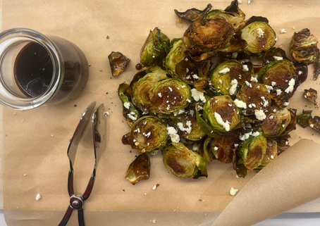 Low calorie Brussel Sprouts with Balsamic Dressing Recipe