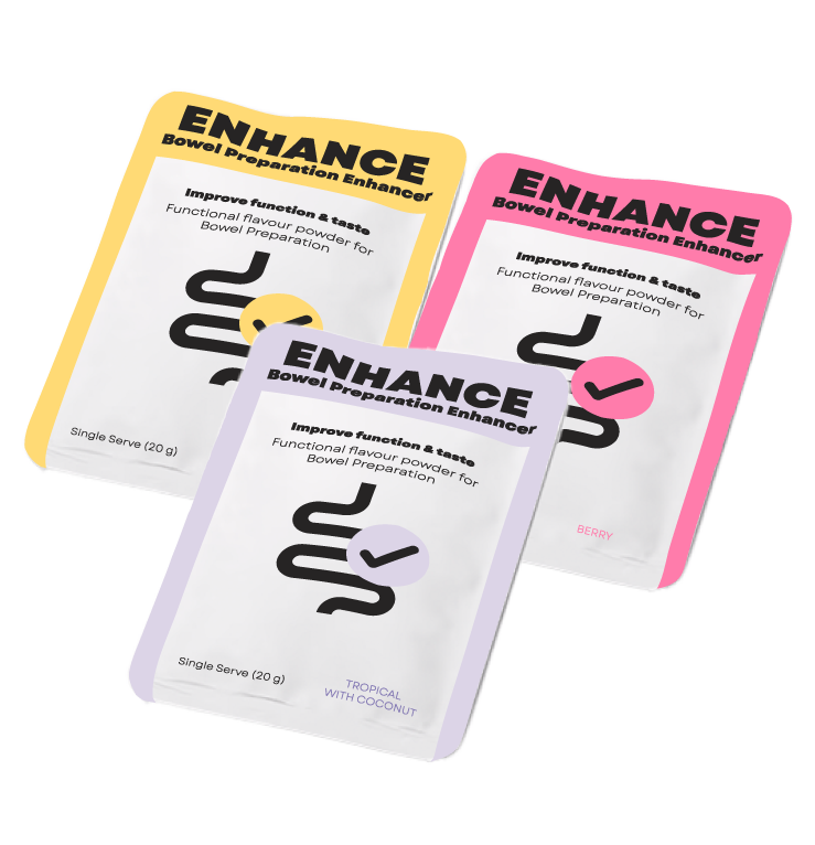 Enhance  - bowel prep flavour enhancer